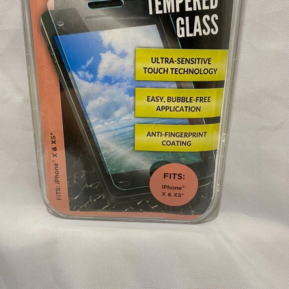 iPhone X and XS Shatter Resistant Tempered Glass Screen Protector - Picture 4 of 6
